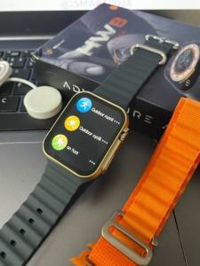 Hw8 Ultra Smart Watch 2 Pulseiras Completo