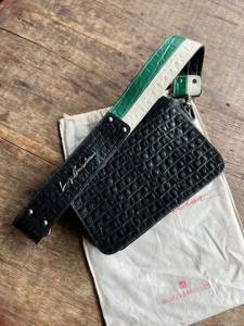 Bolsa Luiza Barcelos Croco