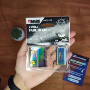Kit 2 Lmina Ao Fade Blades Serrilhada Camaleo Wmark