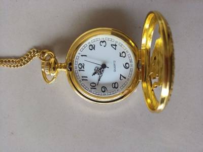 Relgio De Bolso Cavalo, Dourado