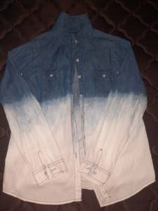 Camiseta/casaquinho Jeans