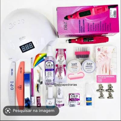Kit Alongamento De Unhas
