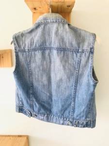Colete Jeans Le Lis Branc
