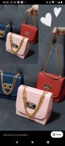 Bolsa Com Ala De Corrente
