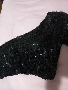 Cropped Brilhante Preto