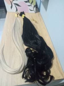 Vendo Cabelo Semi Humano Fibra Orgnico
