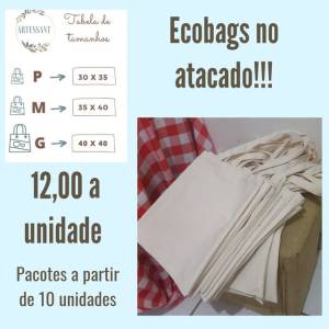 Ecobags No Atacado Pintar E Revender