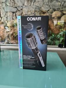 Escova De Cabelo Conair Rotating Air Brush Diamond Brilliance