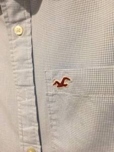 Camisa Social Hollister Califrnia