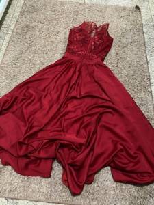 Vestido Longo Festa Vermelho Formatura Festa
