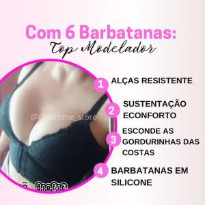 Top Soutien C 6 Barbatanas