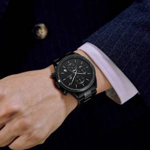 Relgio De Luxo Masculino Cheetah All Black - Com Caixa - Pronta Entrega