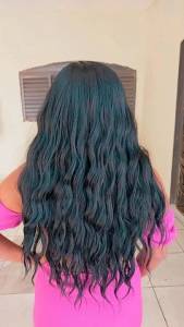 Cabelo Lace Ondulado Fibra Premium