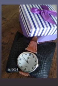 Relgios Feminino Pulseira De Couro Sinttico