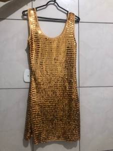 Vestido Dourado ( Festas & Eventos )