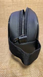 Necessaire De Couro Sinttico - Cor Preta