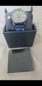 Relgio Diesel 5bar Modelo Dz4474 A Prova Dgua Completo