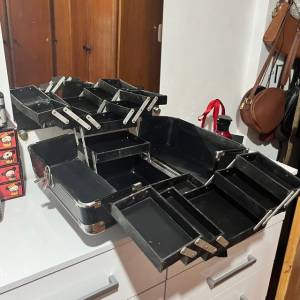 Maleta De Maquiagem Profissional Gigante
