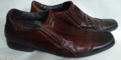 Sapatos Masculinos Ciais Couro Semi-novos Pretos Numero 42