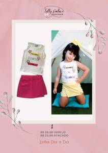 Roupas Infantis, Vestidos, Conjuntos, Shorts E Acessrios
