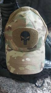 Bon Camuflado / Modelo Caveira Bordada