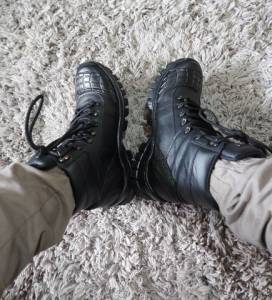 Bota Couro Legtimo, Cano Curto Bombeiros, Guardas, Segurana Privada.