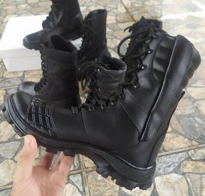 Coturno Militar/bombeiros/vigilantes/policial/resistente/acolchoado