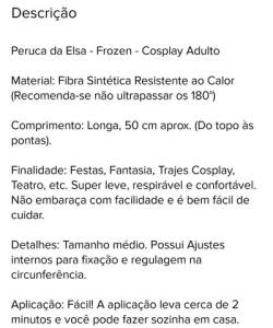 Peruca Da Elza Fronzen