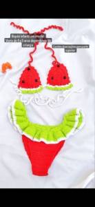 Biquini Infantil De Croch