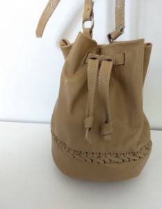 Bolsa Saco De Couro