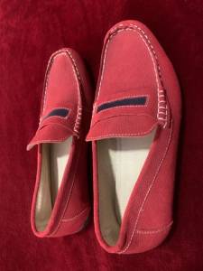 Sapato Masculino Couro 40 Leather Vermelho