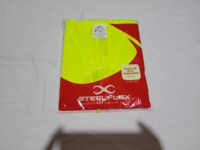Colete De Segurana Reflexivo Steelflex Com Bolso