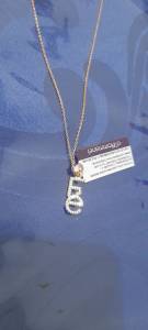 Conjunto Pingente E Cordo Rommanel