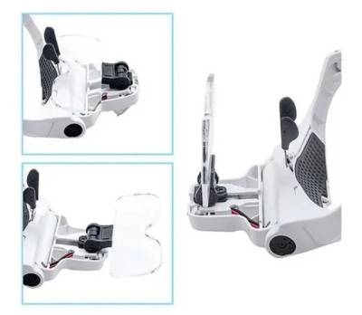 Lupa Esttica Cabea Led culos 5 Lentes Luz