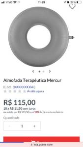 Assento Teraputico Mercur