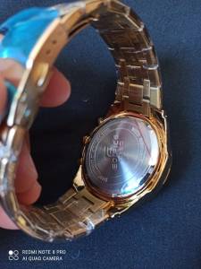 Relgio Casio Edifice  Ouro