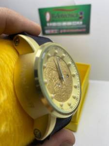 Relgio Masculino Invicta Dourado Pulseira Borracha