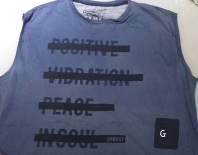 Camisa Regata Semi Nova Nmero G E Gg.