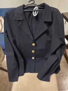Blazer Preto Gg Plus Size Novo 110,00