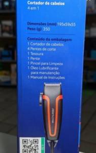 Mquina Cortar Cabelo Multilaser