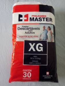 Fraldas Xg - Adulto- 30 Unidades