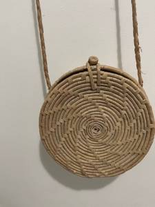 Bolsa De Lado Palha