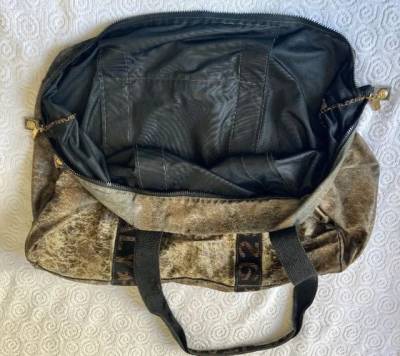 Sacola Fendi Ziper Usada