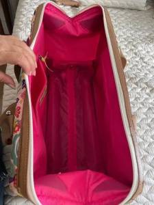 Sacola De Viagem C/ Roginhas E Alca 50x35