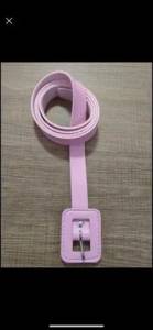 Cinto Rosa Moda Blogueirinha