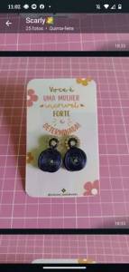 Brincos Soutache, Revendedora