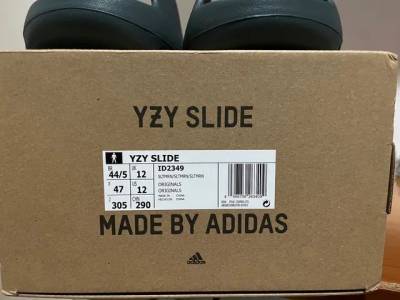 Yeezy Slide Slate Marine 44/45