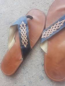 Chinelo De Couro, N 45 , Novo