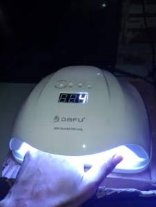 Cabine Dafu 80w 36 Leds Usada Poucas Vezes