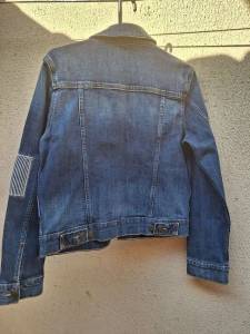 Jaqueta Couro E Jeans